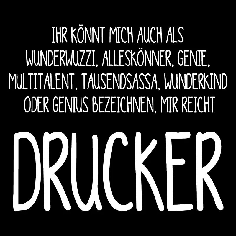 Drucker – ein Alleskönner, Genie, Multitalent