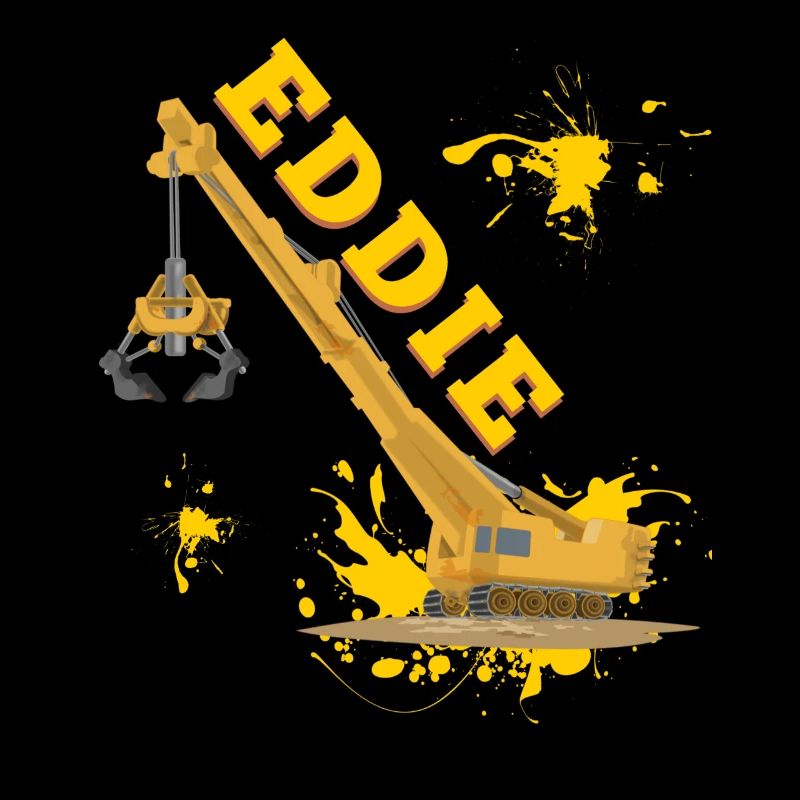 Eddie Schaufel Kran Bagger