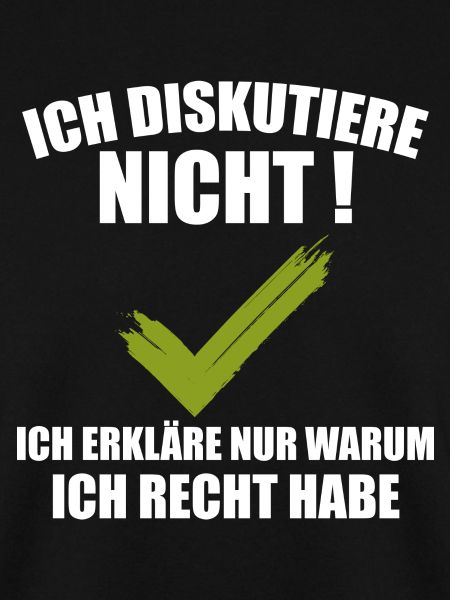 Ich Diskutiere Nicht