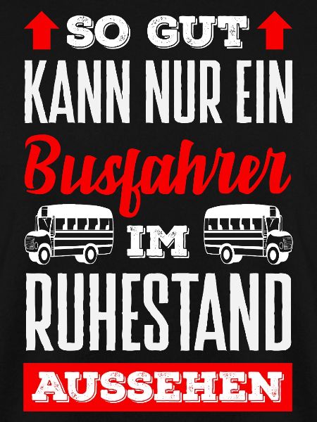 Busfahrer Im Ruhestand Aussehen