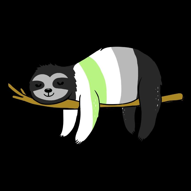 Agender Sloth Agender Pride