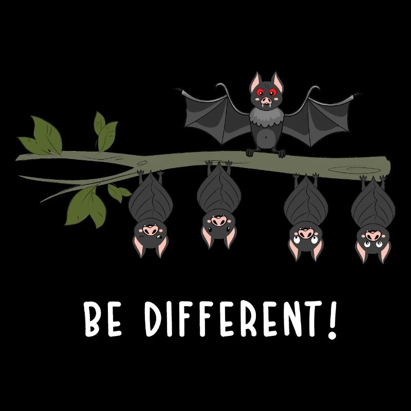 Be Different - Chauve-souris Vampire Drôle de sort