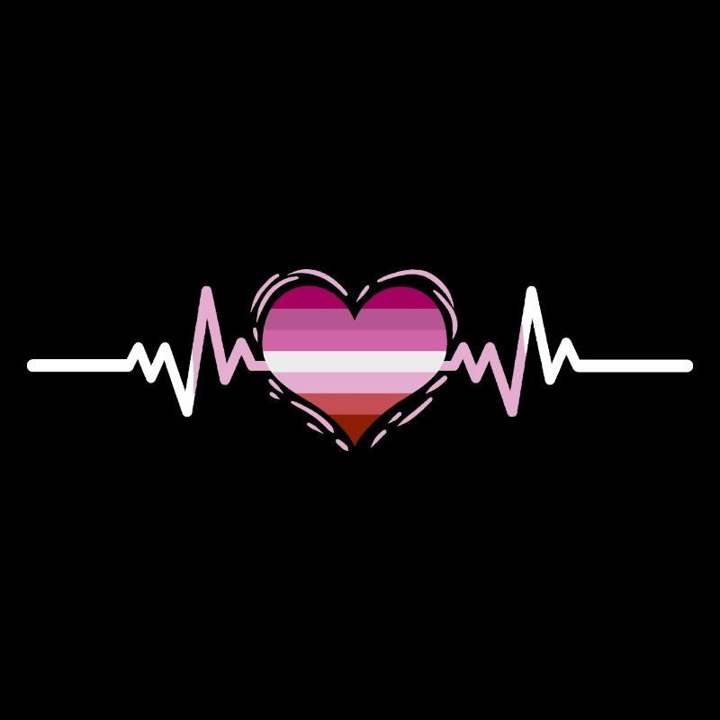 Lesbian Heartbeat Lesbian Pride
