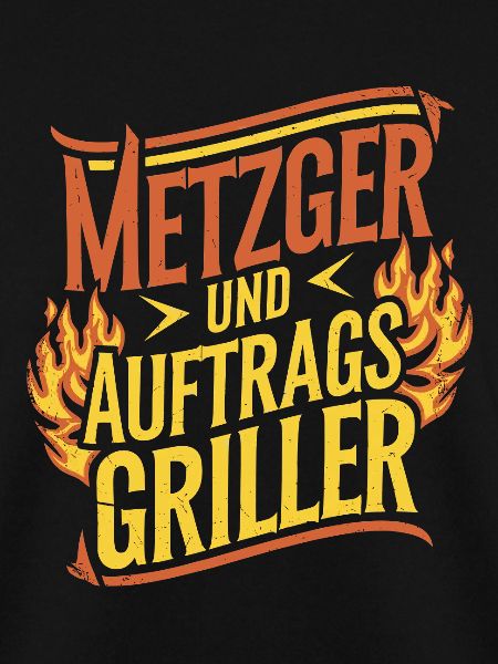 Metzger und Auftragsgriller
