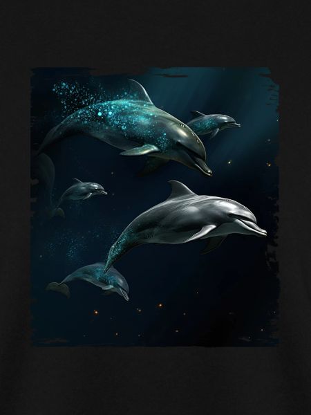 Dolphins playing