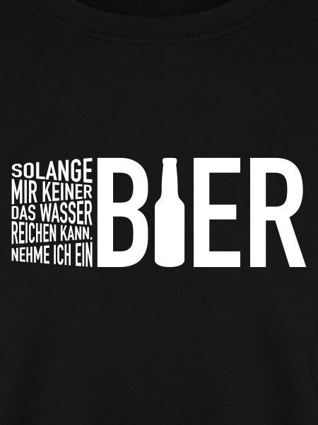 Wasser reichen. Bier