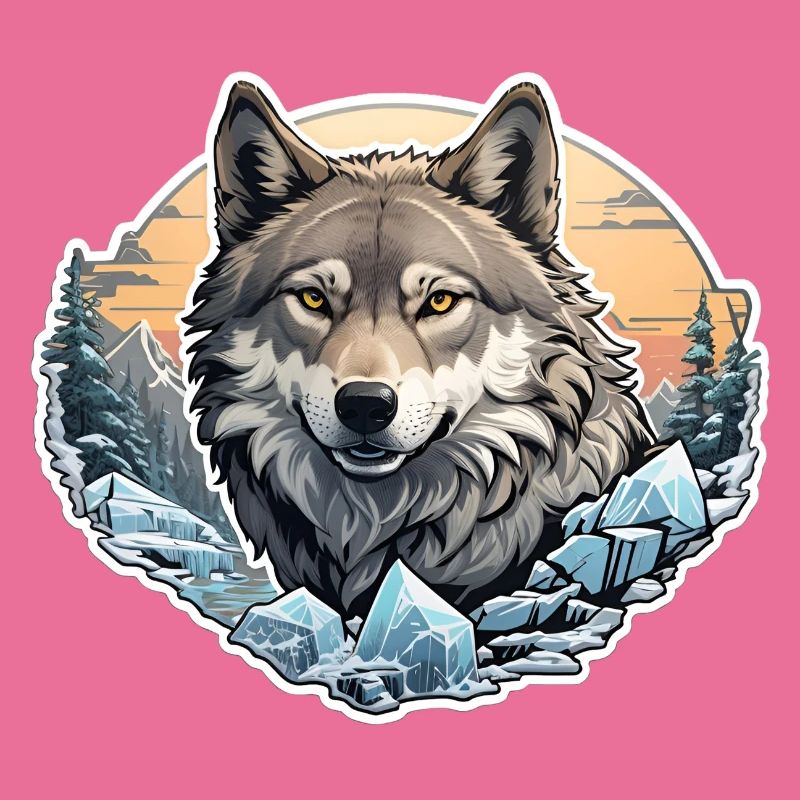 Permafrost-Wolf