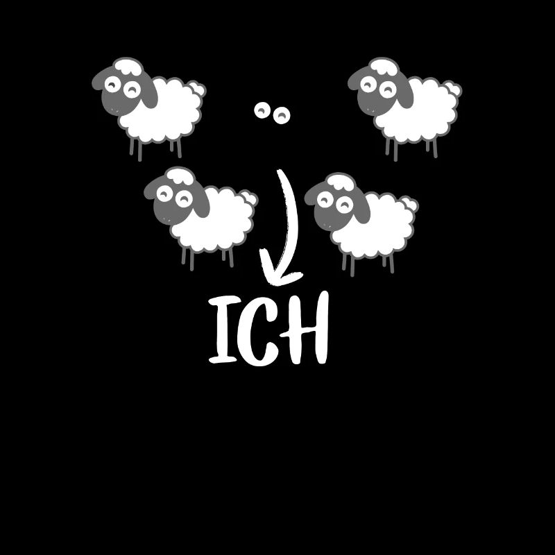 Me Black Sheep Sarcasm Funny Gift