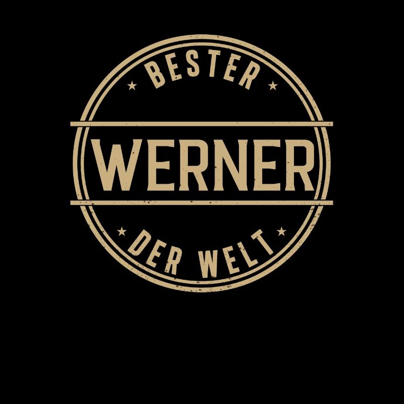 Bester Werner Der Welt Funny Men's Name