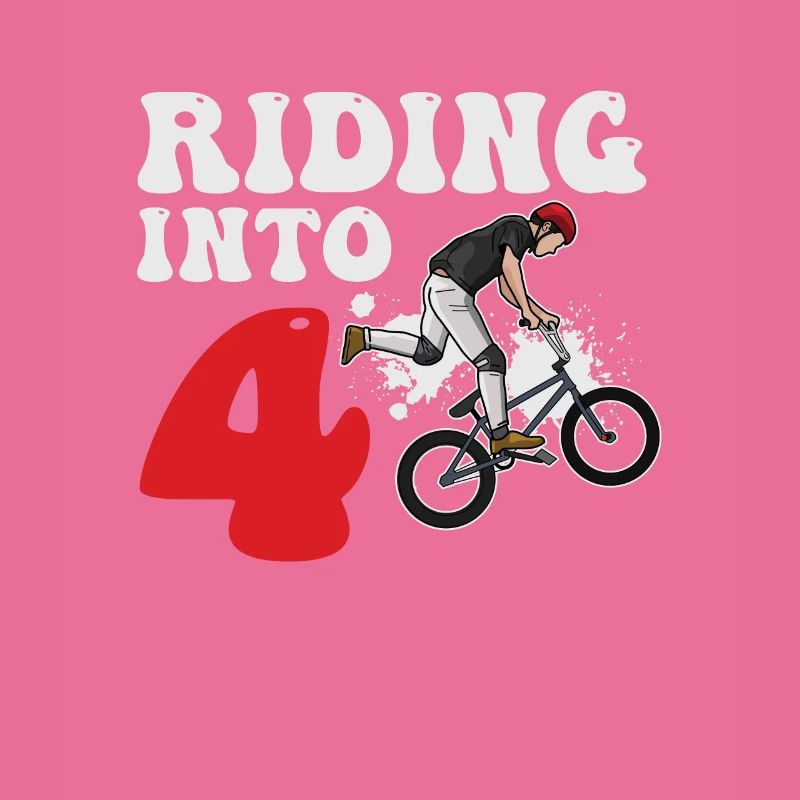 Vélo de course BMX Riding Into 4 ans 4e
