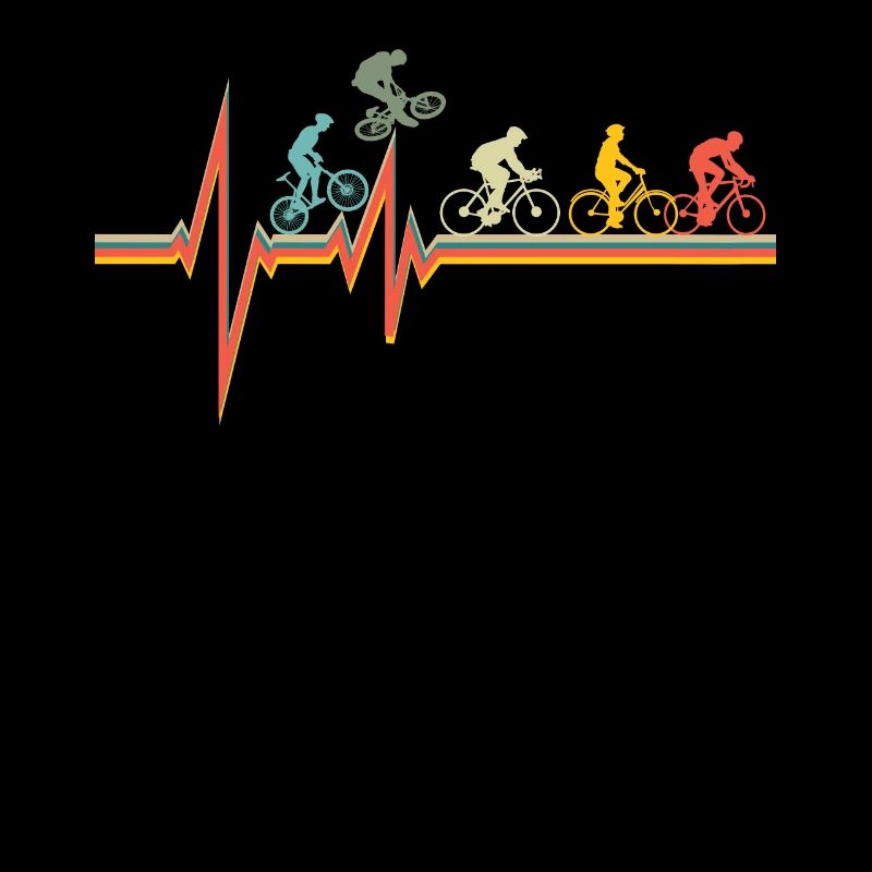 Bicycle Accessories Cyclist Motif