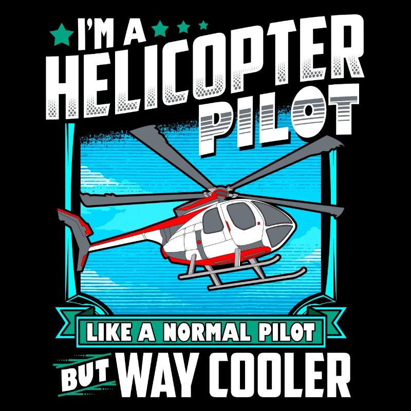 Heli helicopter pilot helicopter gift