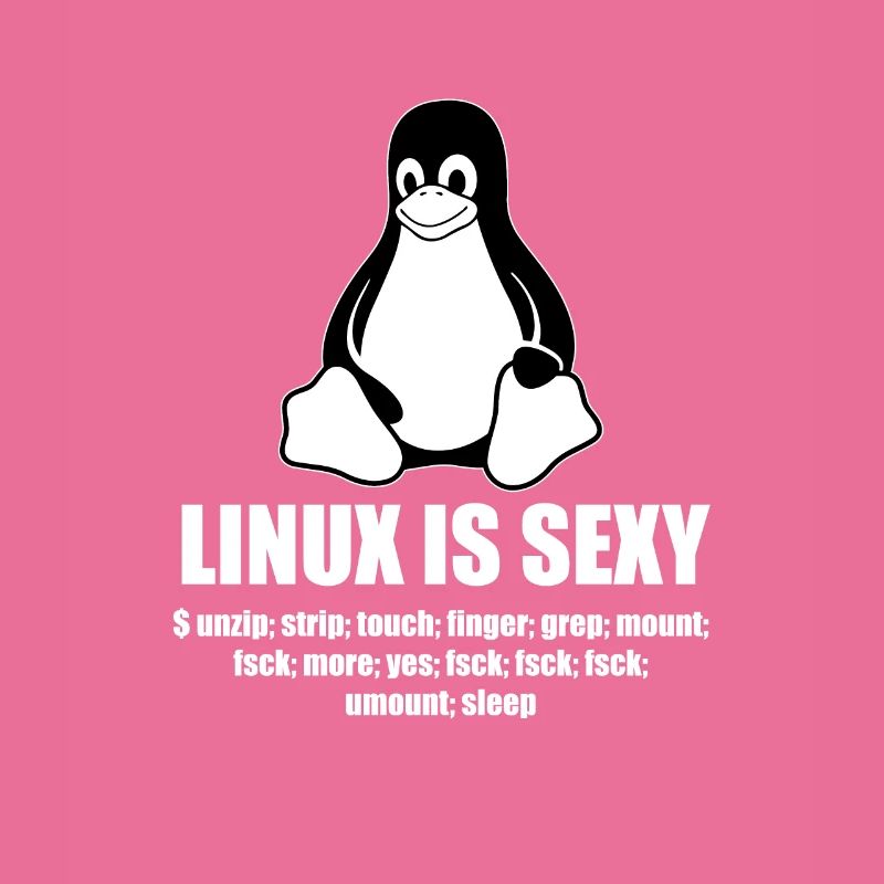 Linux Root SUDO Unix Shell Sexy funny gift