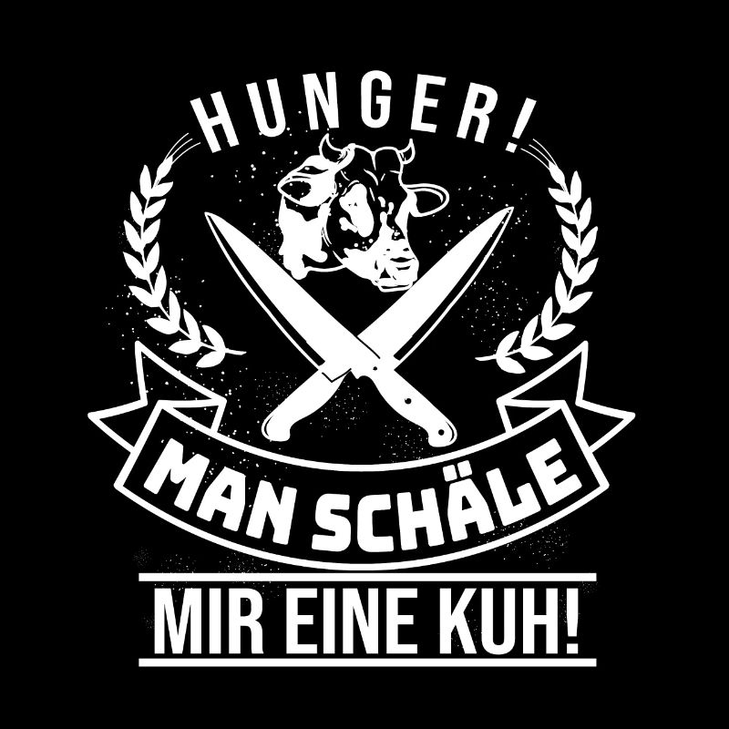Kuh Grillen Hunger Fleischfresser Fleisch Geschenk