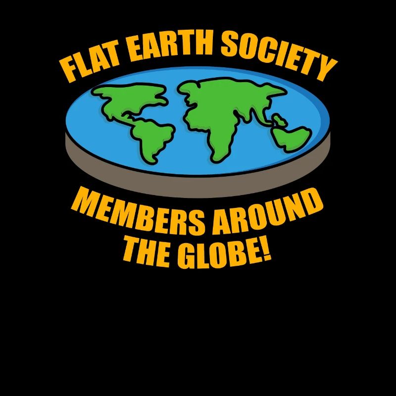 Flat Earth Society Members Earth Flat