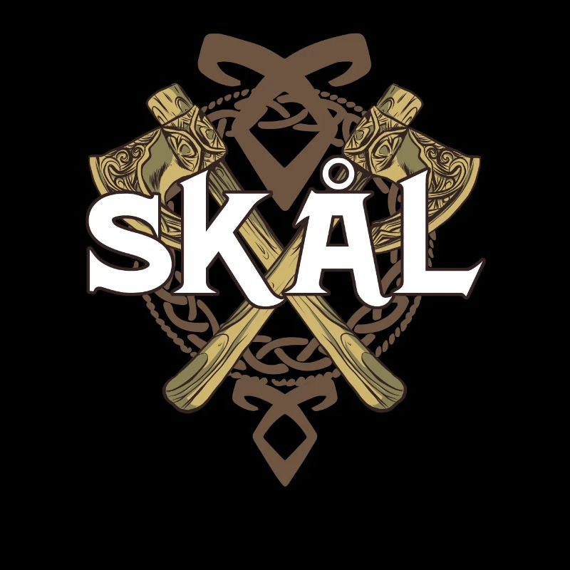 Skal Skol Wikinger Trinkspruch Met