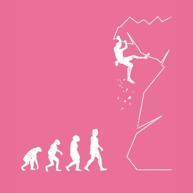 Klettern Bouldern Evolution Bergsteigen Kletterer