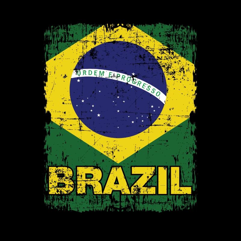 Drapeau brésilien Brésil brésilien