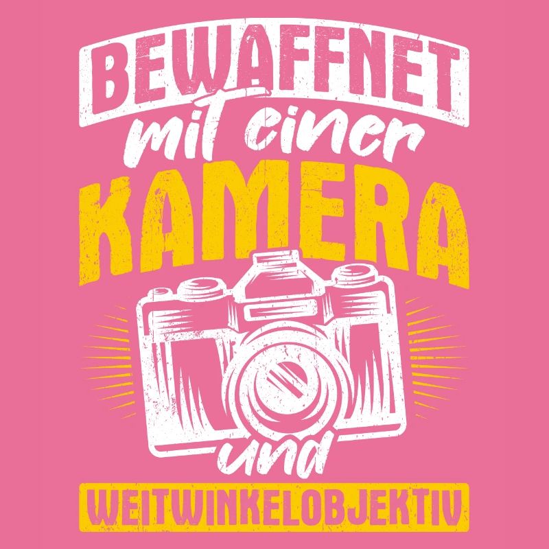 Bewaffnet mit einer KAMERA und WEITWINKELOBJEKTIV