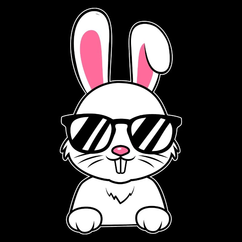 Lapin Cool Avec Lunettes De Soleil Lapin Amour