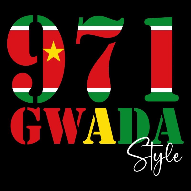 Gwada Style Drapeau Guadeloupe