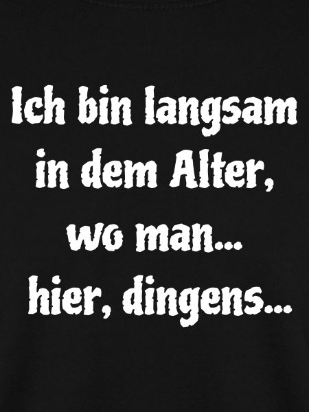 Langsam In Dem Alter