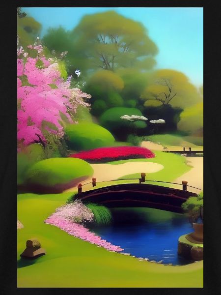 Chinesischer Zen Garten