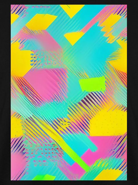 Retro Muster Bunt