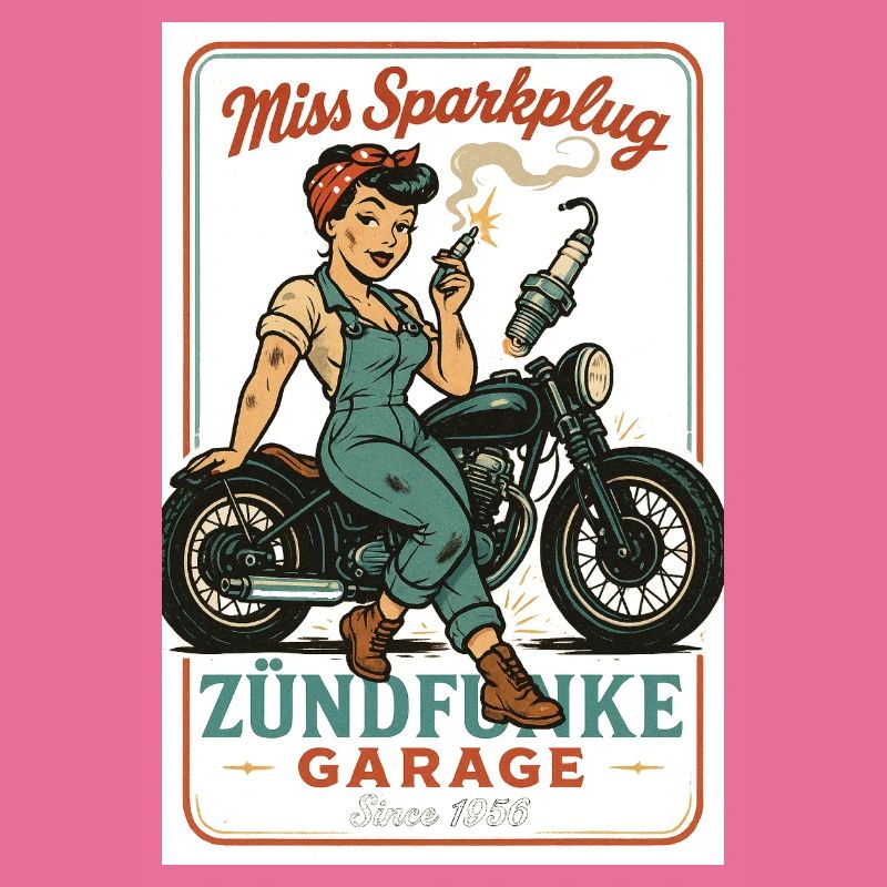 Miss Sparkplug – Zündfunke Garage Queen