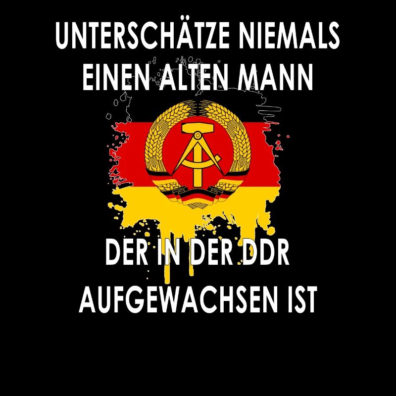 DDR Geburtstag Alt Lustiger Spruch Geschenk Ossi