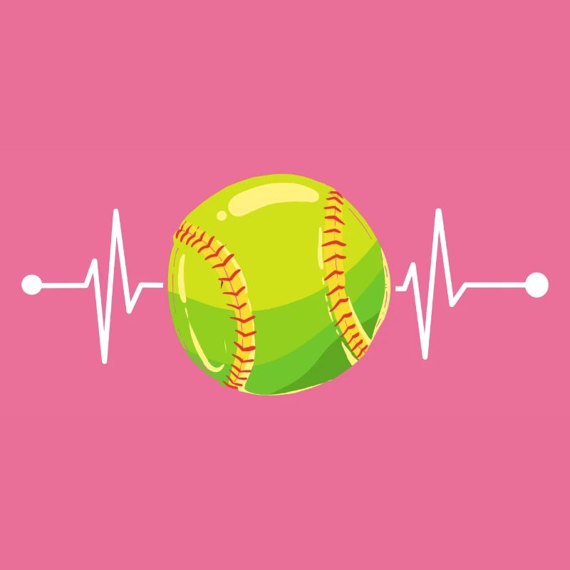Softball Softball-Spieler