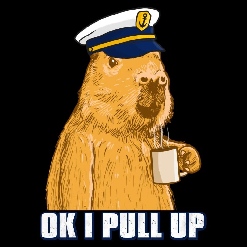 Captain Capybara Ok i Pull Up