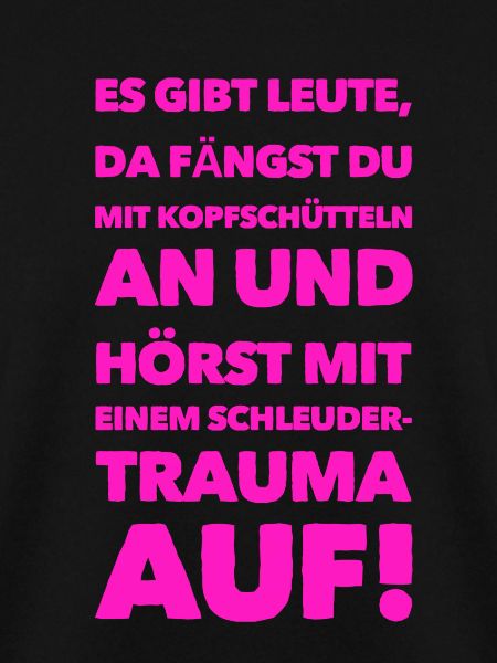 Schleudertrauma.