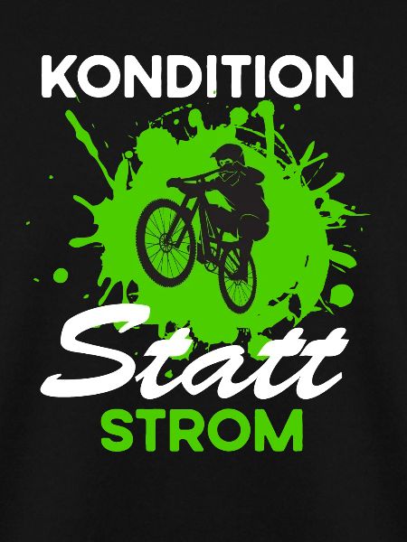Fahrrad Kondition statt Strom