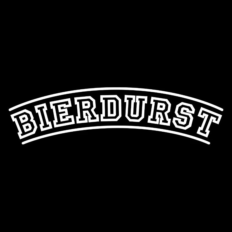 Bierdurst Schriftzug gebogen