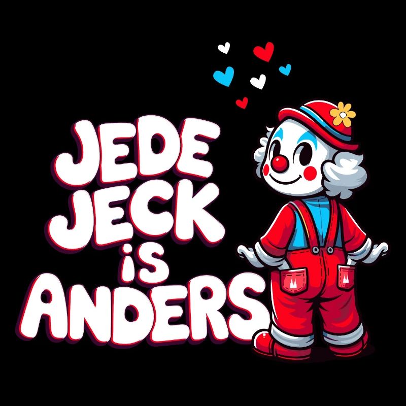 Carnaval Jeck Clown Cologne Kölsch Kölle Alaaf Drôle