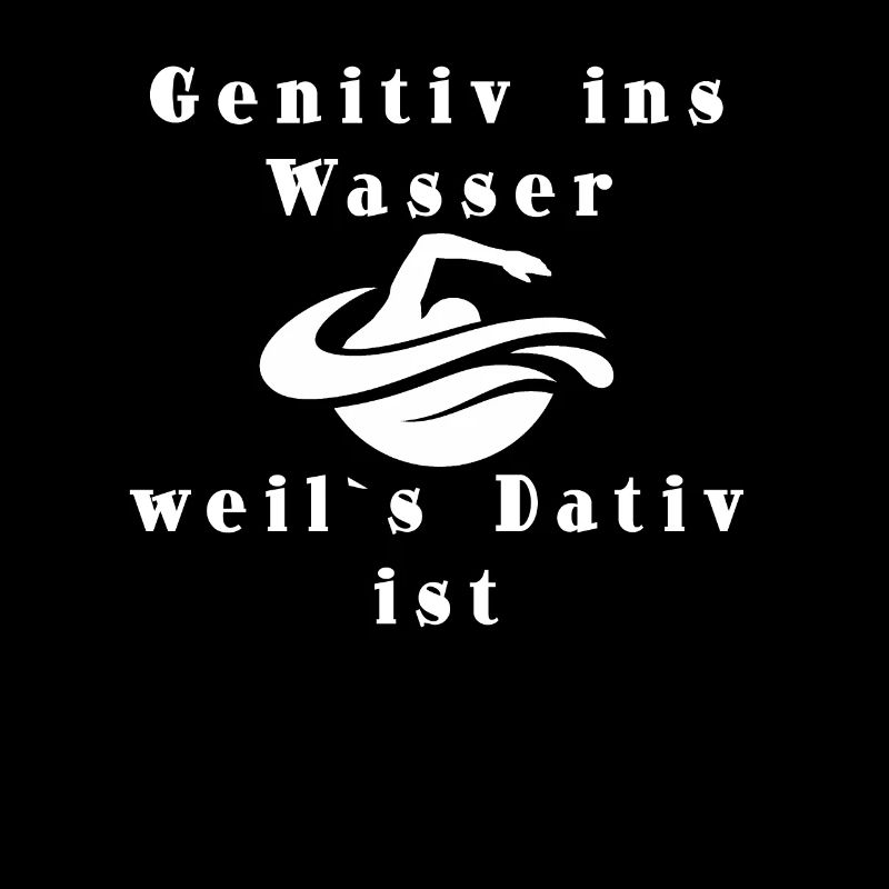 Genitiv ins Wasser, weil`s Dativ ist