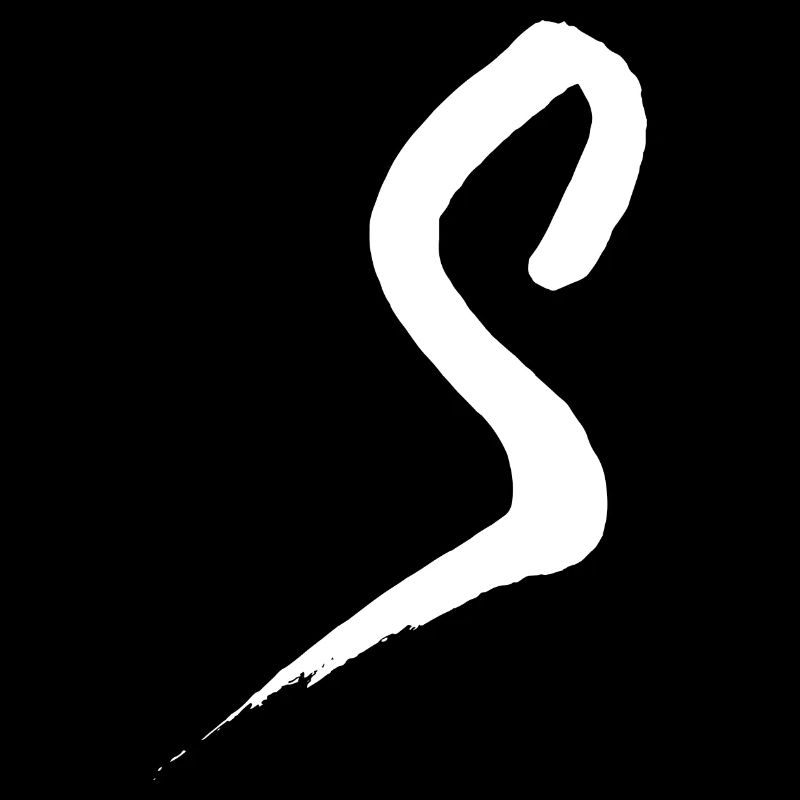 Trendy Cool Stylisch S Buchstabe