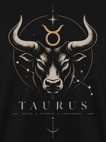 Taurus Sternzeichen Stiers Symbol