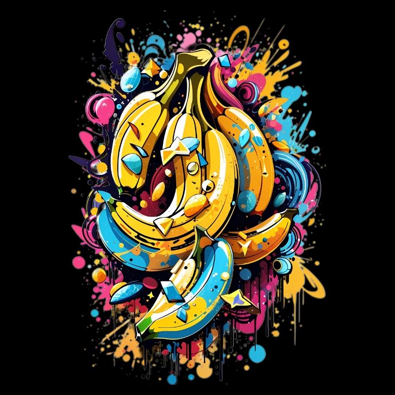 Graffiti Bananes