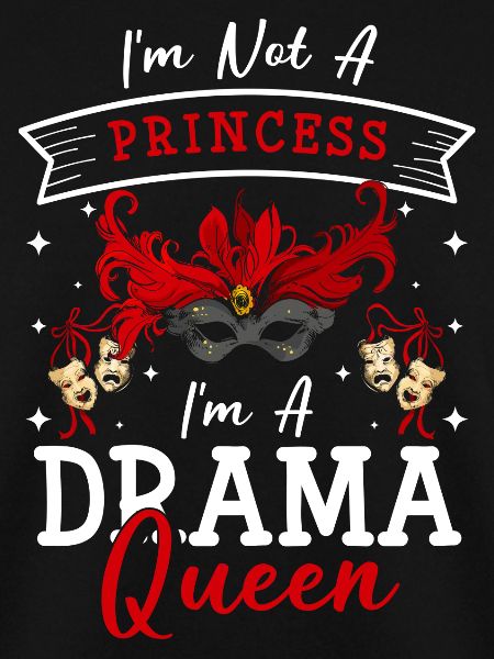 Drama Frau Bühne