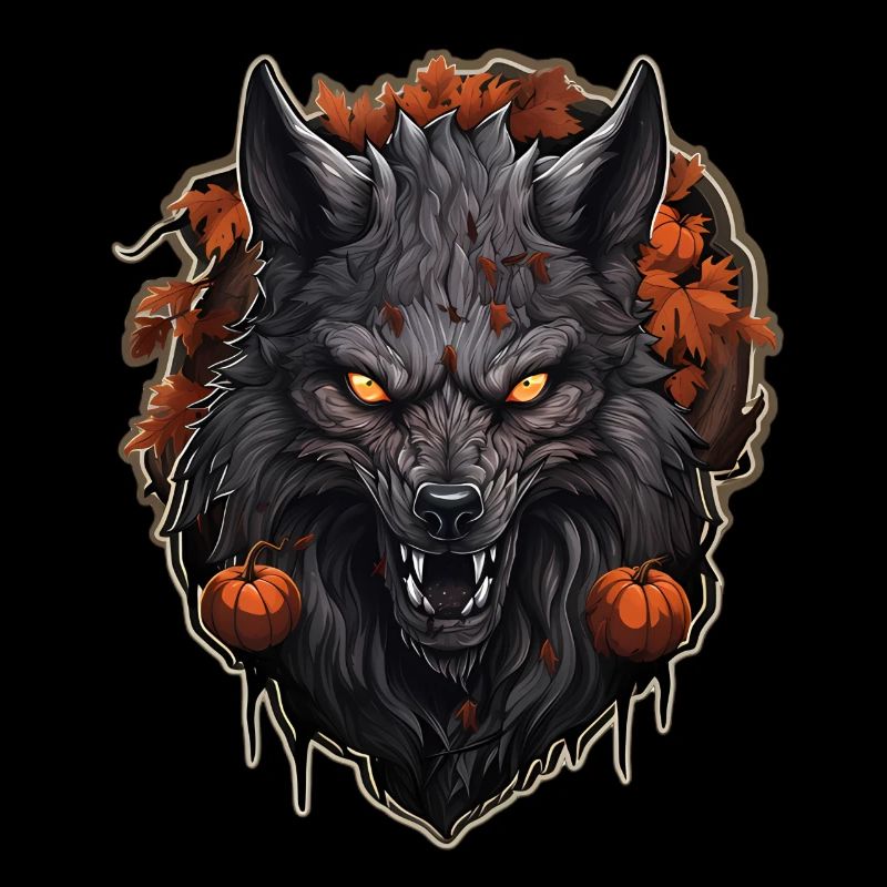 Halloween Wolf 4