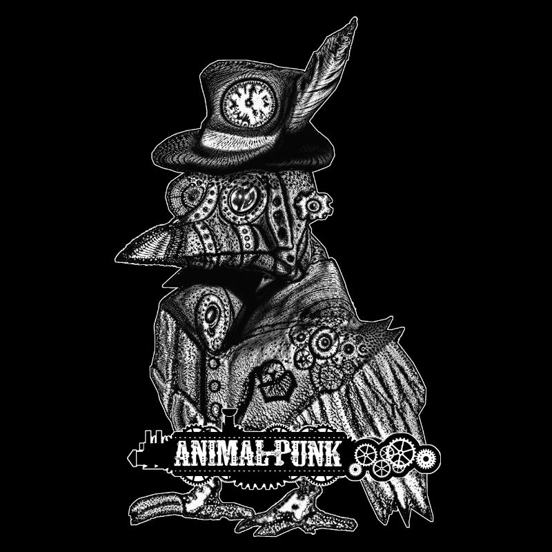 Mr. Raven SteamPunk AnimalPunk