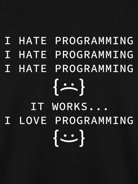 Ich hasse Programmierung