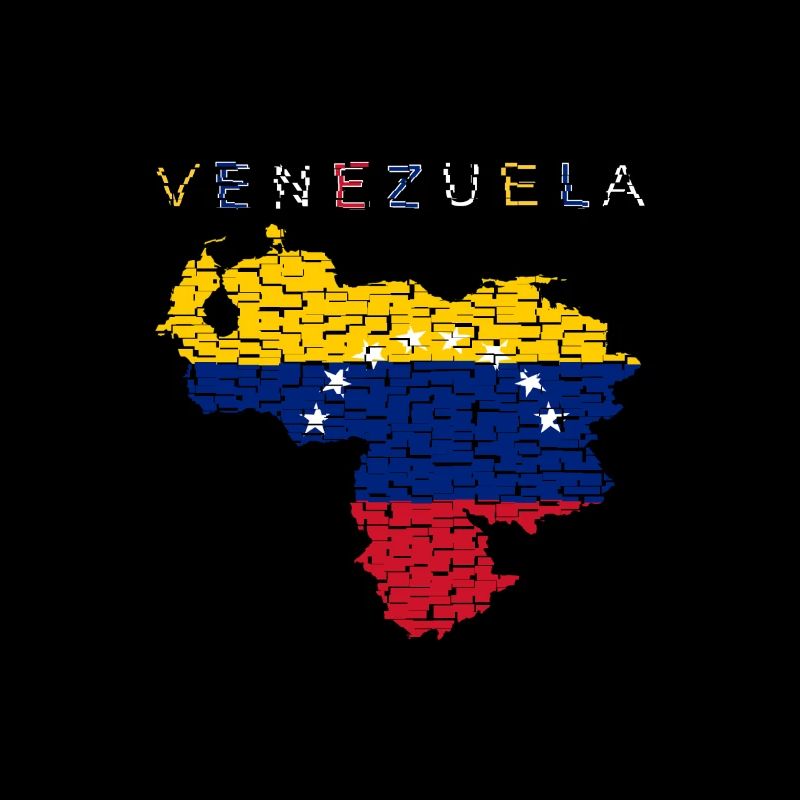 Venezuela Karte Flagge