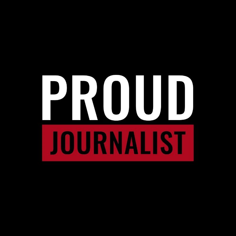 Stolzer Journalist Bericht Geschenk Journalismus