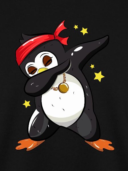 Dabbing Penguin