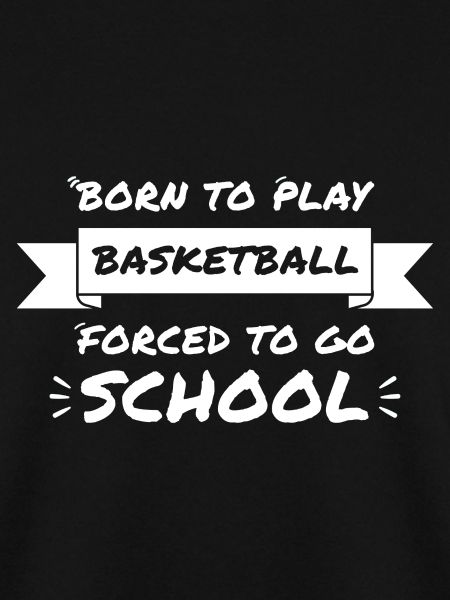 Lustiger Basketball-Spruch