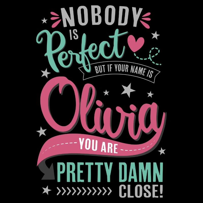 Olivia Name Namenstag Spruch Geschenk Mädchen