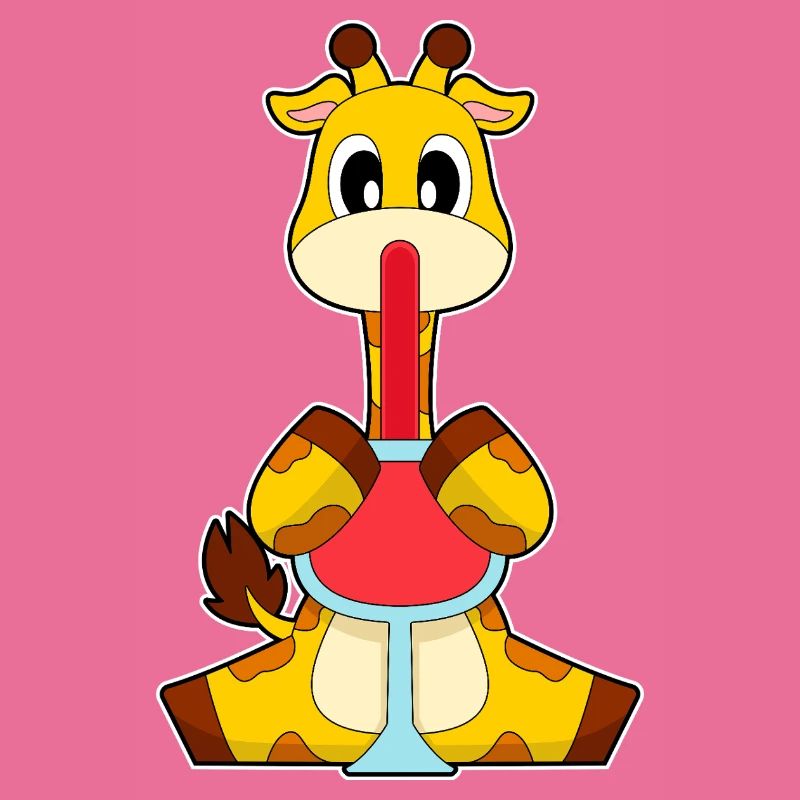 Giraffe Rotwein